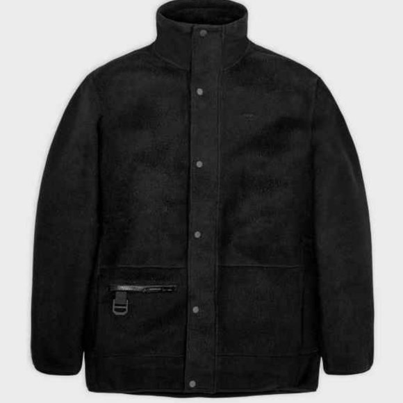 RAINS Long Heavy Fleece Jacket - Picture 1 of 5